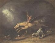 William Holbrook Beard The Fox Hunter's Dream oil on canvas